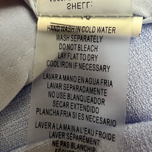 NWT Kensie Women's Pale Blue Sleeveless Faux Wrap Dress Size 6 Elegant Midi Work - Picture 12 of 14